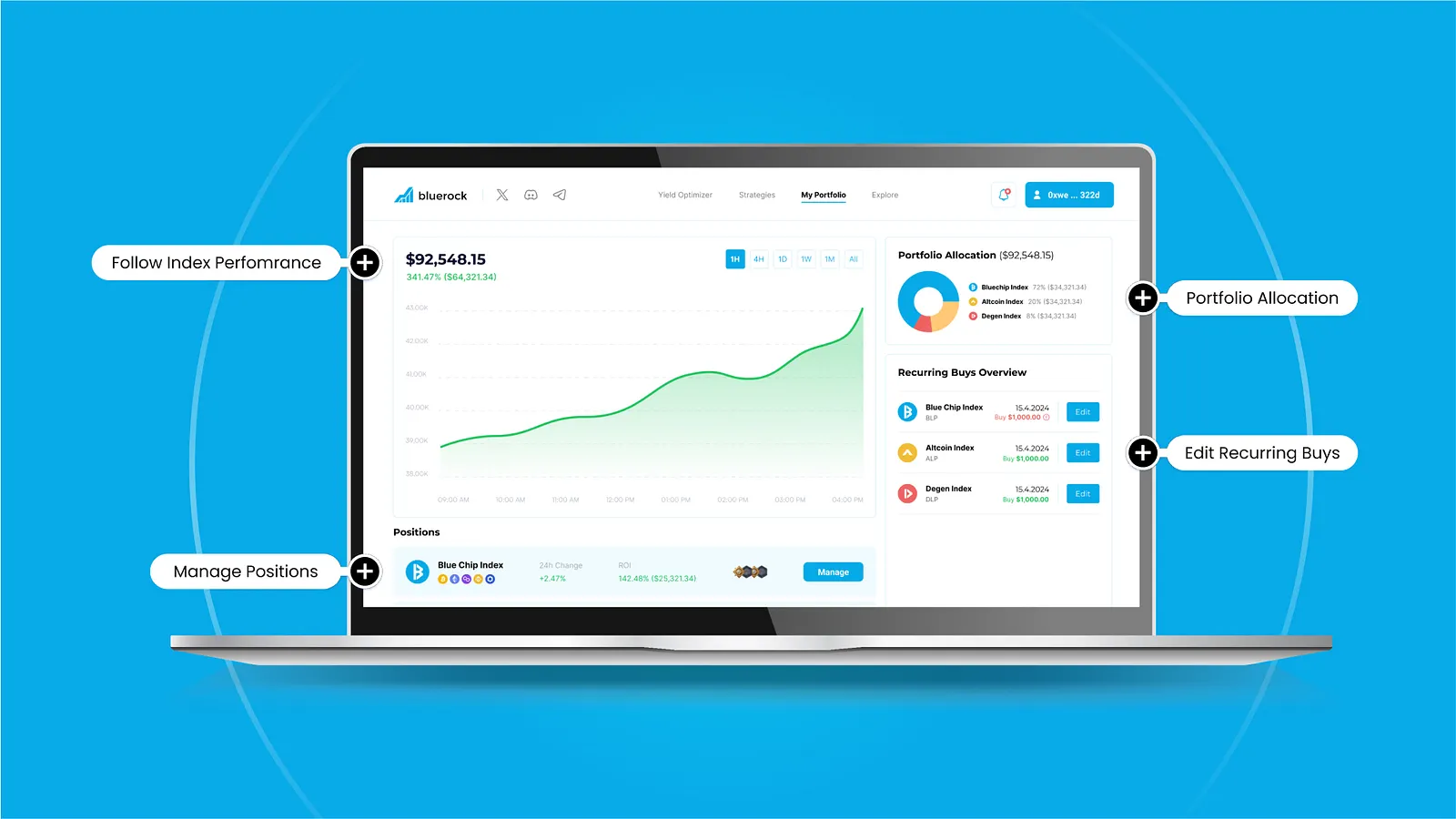 Bluerock product screen